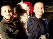 Children with Santa