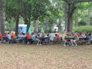 Friends and Family at the Town Clean Up