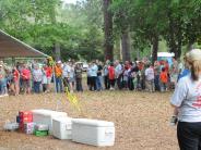 Friends and Family at the Town Clean Up