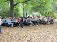 Friends and Family at the Town Clean Up