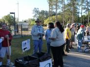 Friends and Family Gather Around for the Town Clean Up