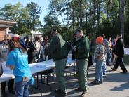 Friends and Family Gather Around for the Town Clean Up