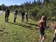 Friends and Family Gather Around for the Town Clean Up