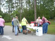 Friends and Family Gather Around for the Town Clean Up