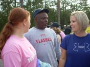 Friends and Family Gather Around for the Town Clean Up