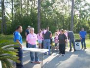 Friends and Family Gather Around for the Town Clean Up