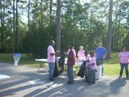 Friends and Family Gather Around for the Town Clean Up