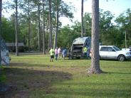 Friends and Family Gather Around for the Town Clean Up