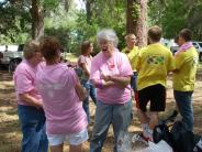 Friends and Family Gather Around for the Town Clean Up
