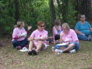 Friends and Family Gather Around for the Town Clean Up