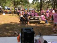 Friends and Family Gather Around for the Town Clean Up