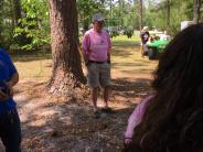 Friends and Family Gather Around for the Town Clean Up