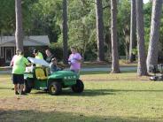 Friends and Family Gather Around for the Town Clean Up