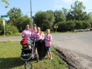 Friends and Family Gather Around for the Town Clean Up