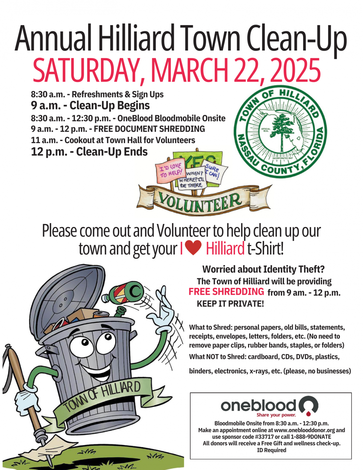 Clean Up Flyer