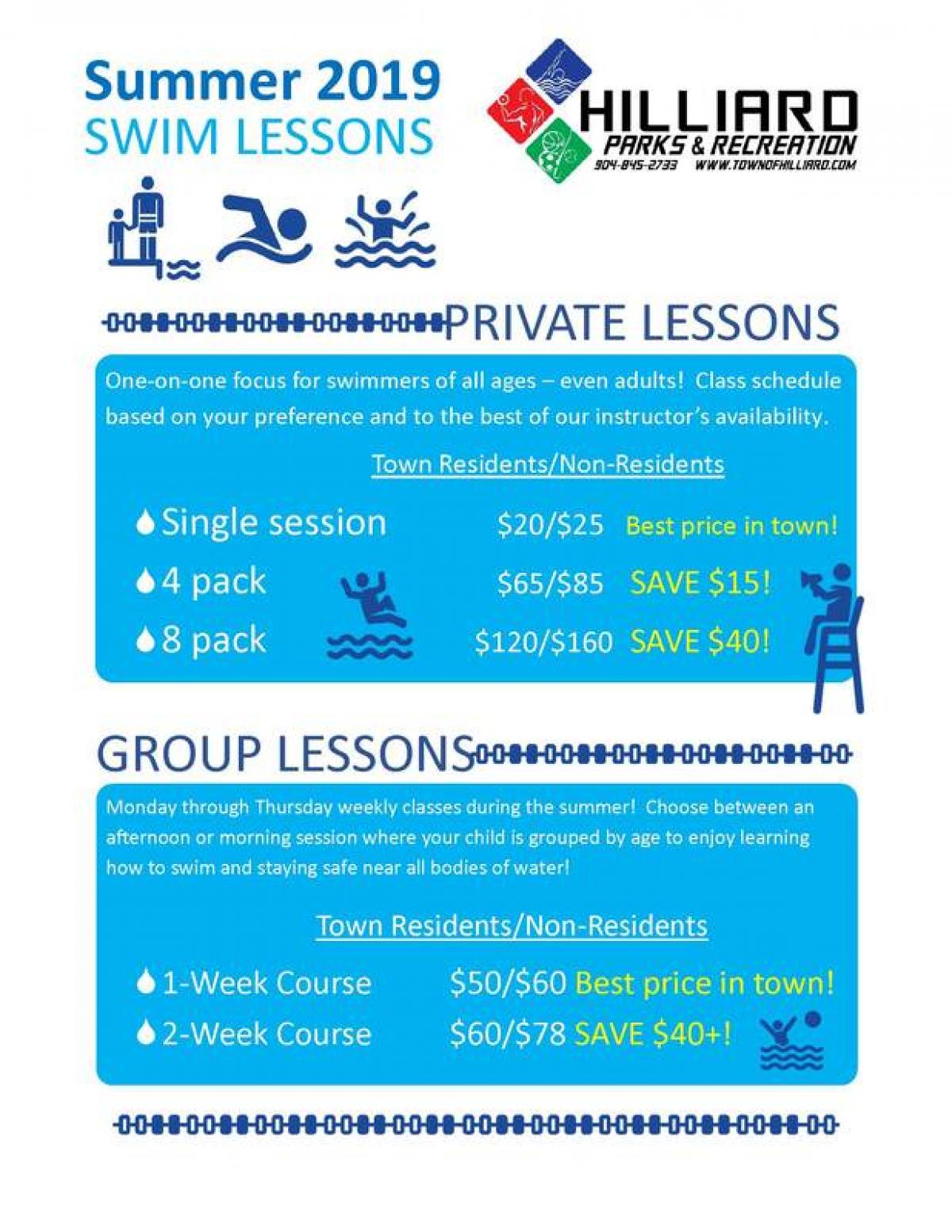 Swim Lessons Hilliard Florida